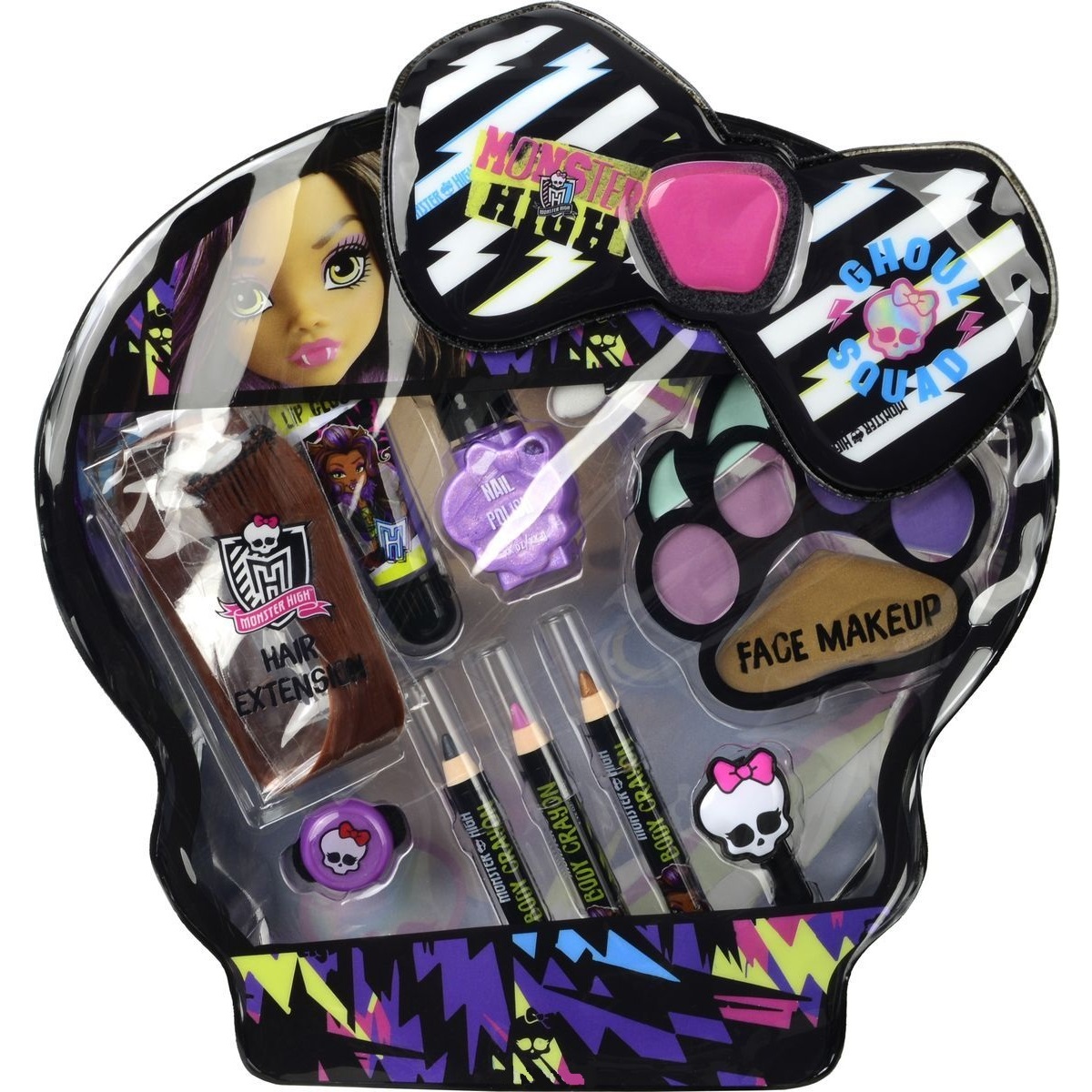 Игровой набор детской декоративной косметики Monster High Clawdeen